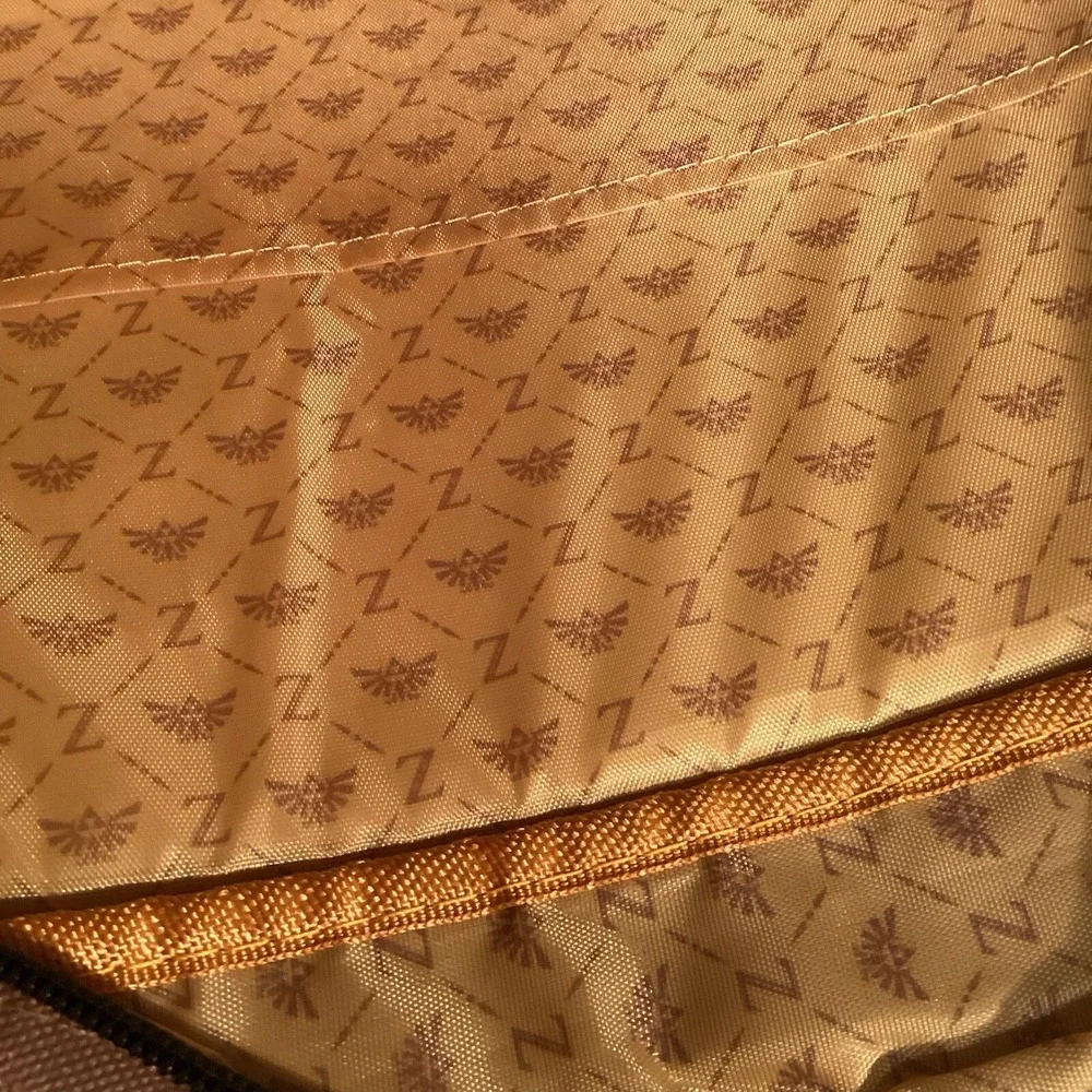 Zelda Breath Of the Wild Nintendo Messenger Bag CultureFly Brown